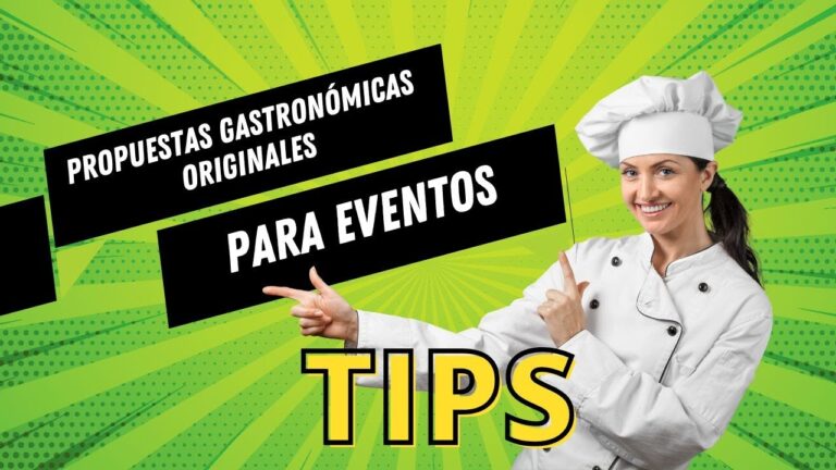 Propuestas Gastronómicas para Eventos Elegantes